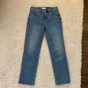 Madewell Mom jeans, size 25, in good condition